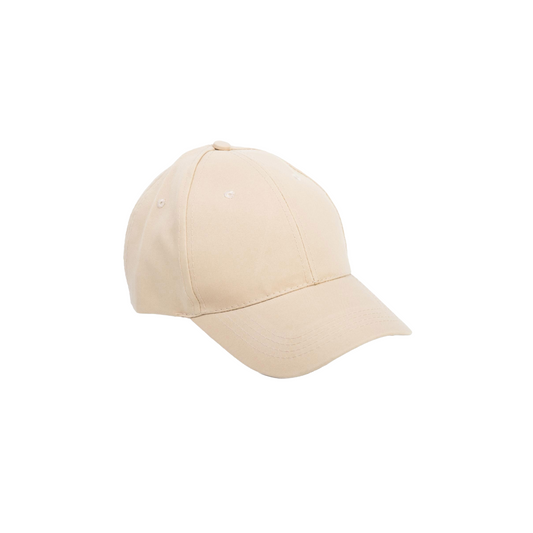 Cream Baseball Hat